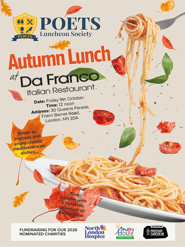 POETS Autumn Lunch 2026