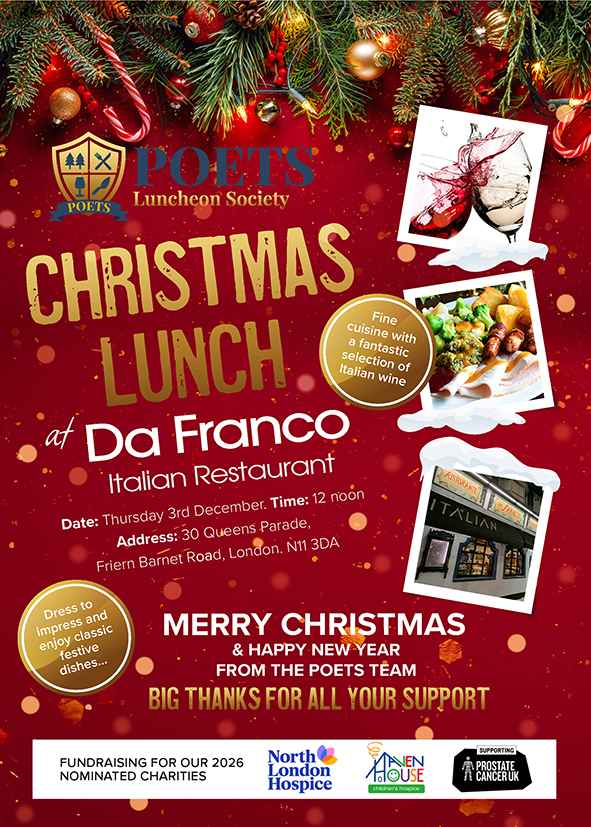 POETS Christmas Lunch 2026