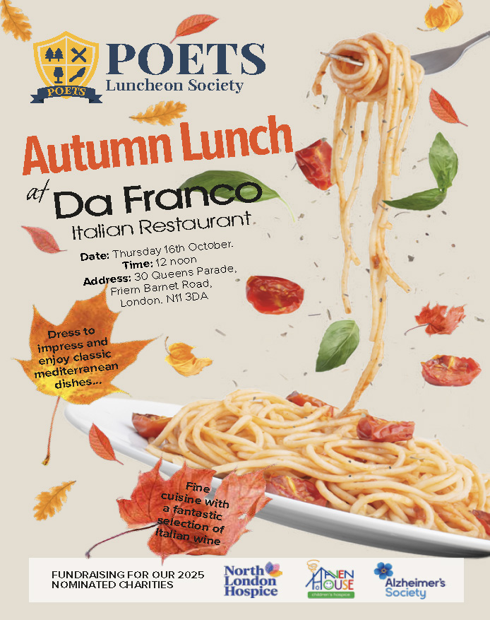 POETS Autumn Lunch