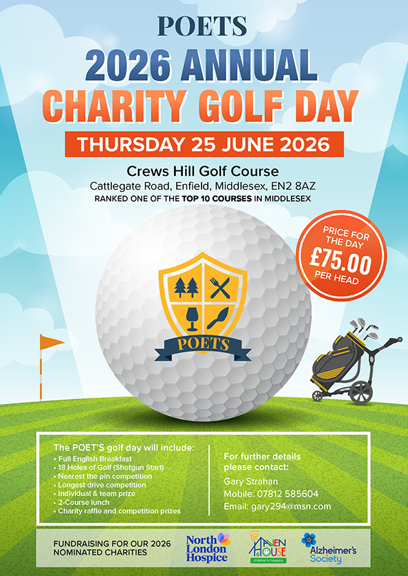 POETS Charity Golf Day 2026